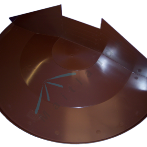 Small Internal Victorian Radius End Cover.