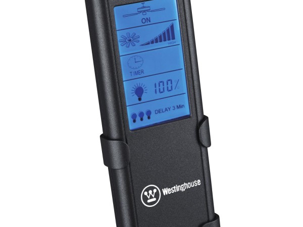 Ceiling Fan and Light Remote Control with Touchscreen and Timer