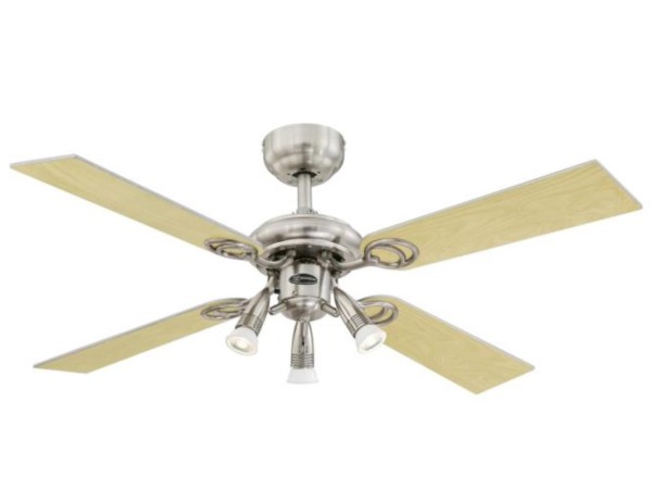 Pearl 105 cm (42 inch) Indoor Ceiling Fan with Light Kit