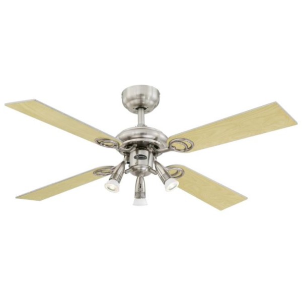 Pearl 105 cm (42 inch) Indoor Ceiling Fan with Light Kit