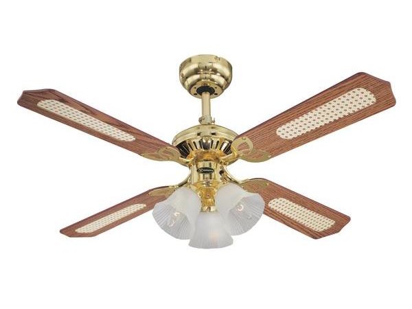 Princess Trio 105 cm (42 inch) Reversible Four-Blade Indoor Ceiling Fan