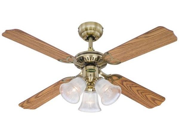 Princess Trio 105 cm (42 inch) Reversible Four-Blade Indoor Ceiling Fan