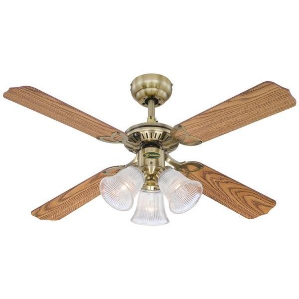 Princess Trio 105 cm (42 inch) Reversible Four-Blade Indoor Ceiling Fan