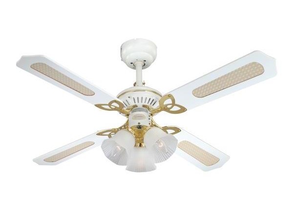 Princess Trio 105 cm (42 inch) Reversible Four-Blade Indoor Ceiling Fan