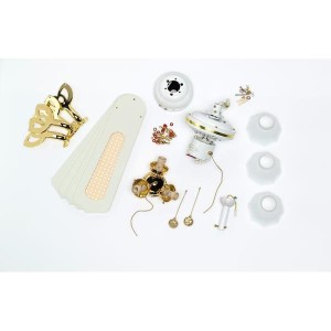 Princess Trio 105 cm (42 inch) Reversible Four-Blade Indoor Ceiling Fan