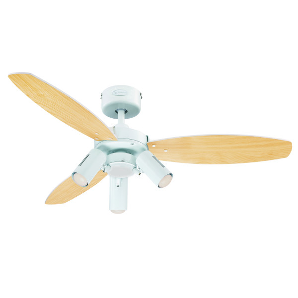 Jet Plus 105 cm (42 inch) Indoor Ceiling Fan with Spot Light Kit