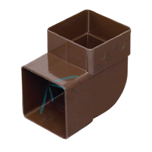 Square Downpipe 87 Degree Bend.