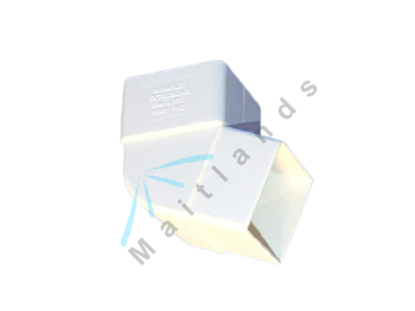 Square Downpipe 67 Degree Bend.