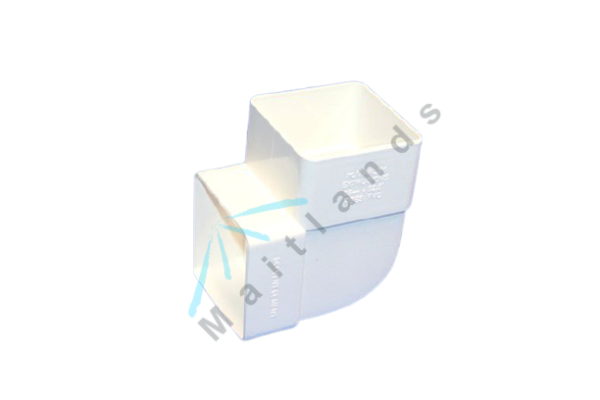 Square Downpipe 87 Degree Bend.