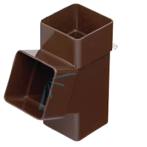 Square Downpipe Y Branch.