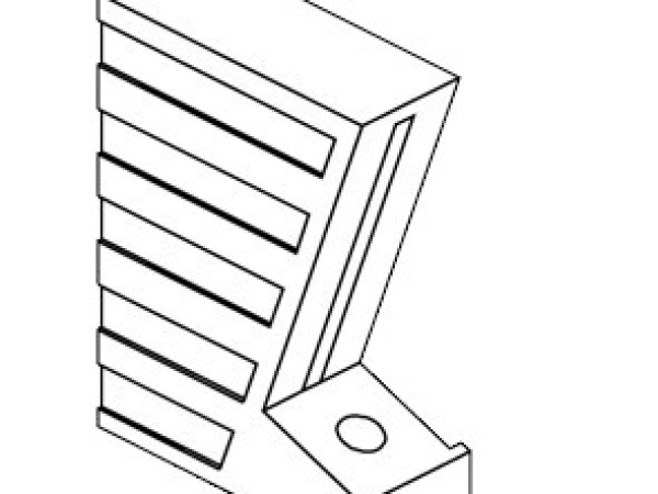 Ultralite 500 End Fixing Block.