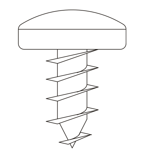 4.8X9.5 Pz Pan Slf Tap Scr Din 7981 Z&C