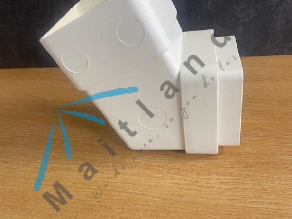 BM Square Downpipe 112 OS Bend