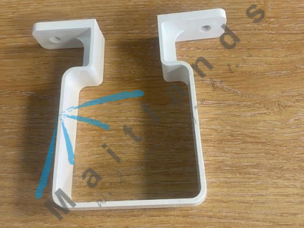 BM Square Downpipe Bracket