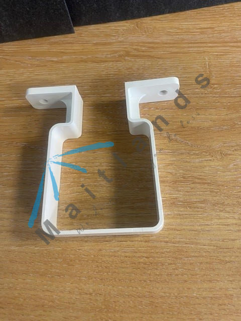 BM Square Downpipe Bracket