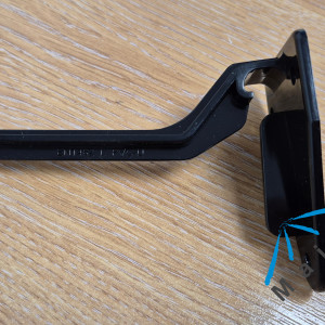 BM Top Hung Fascia Bracket - Black