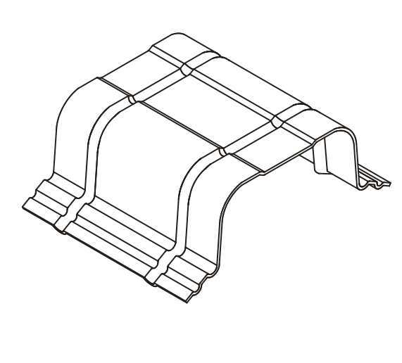 Mk4 Ridge Capping Straight Connector