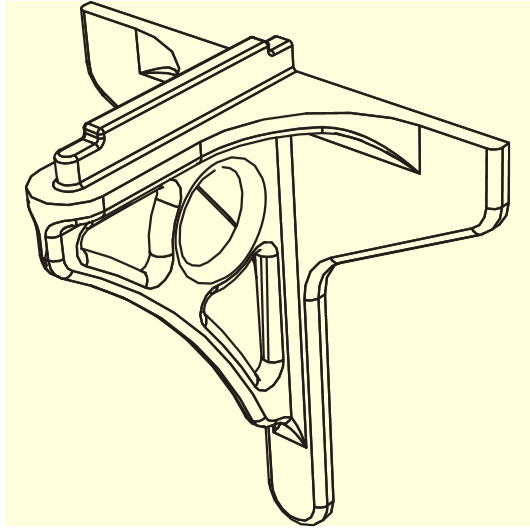 Gallows Bracket 165mm