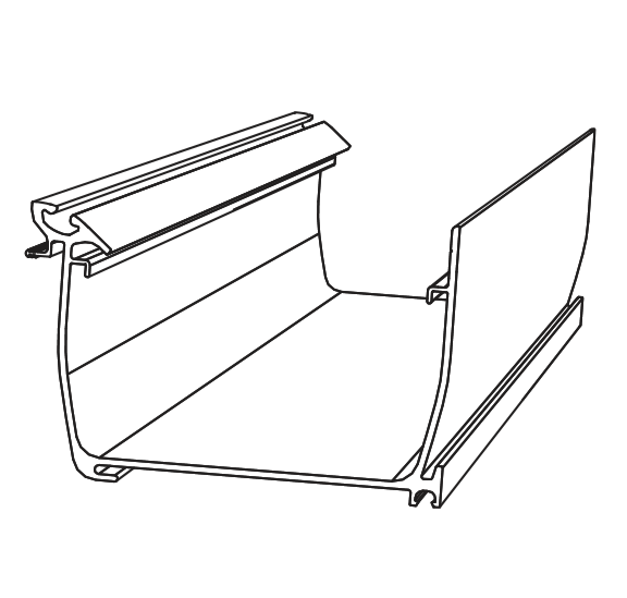 Victorian 165mm Boxgutter 4M