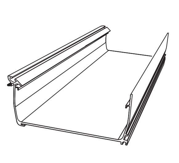 Box Gutter 265mm