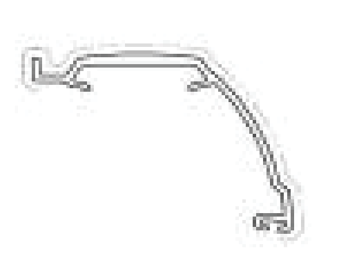 Aluminium Clip Fit Bar Cap Start 25mm 6M