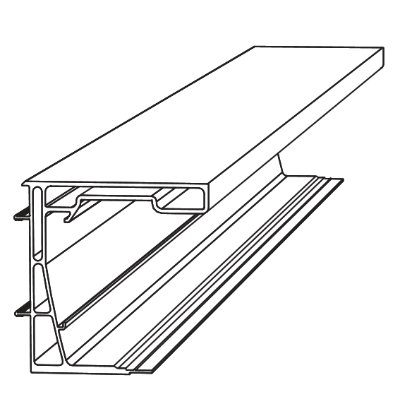 Aluminium Gable Beam 4.2M