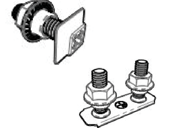 Single Bolt 30mm & Spigot Nut