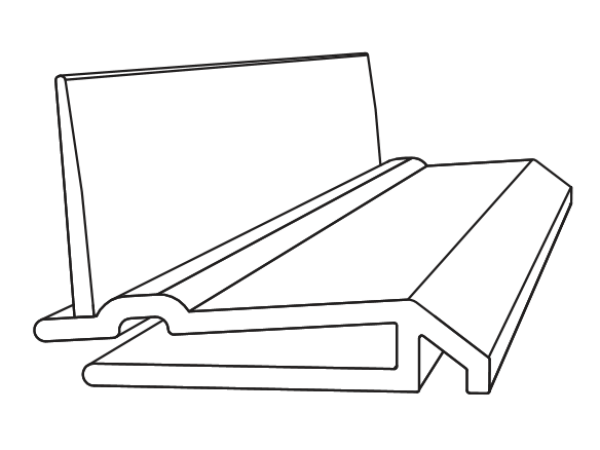 Under Gutter Trim 6M.