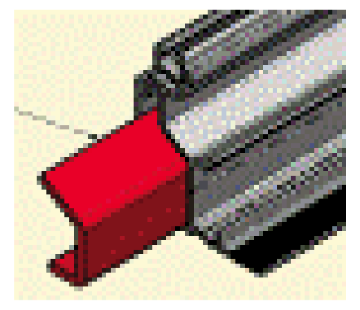 EAVES JOINING SUPPORT 1 MTR