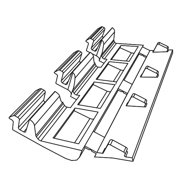 Multi Eaves Beam L/P Packer Black