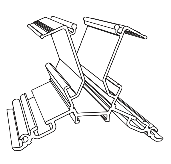 RIDGE MAIN BODY 40 DEG MK5 6M PUNCH/MESH