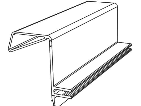 Rain baffle 7 Series 35mm Steep Pitch 6.3M