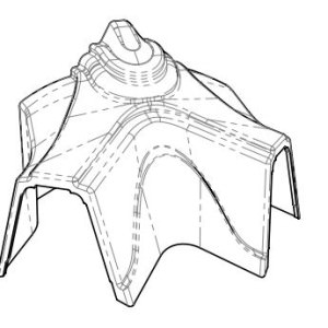 RIDGE END COVER PVC | Maitlands Shop