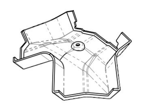 INTERNAL RIDGE END COVER.