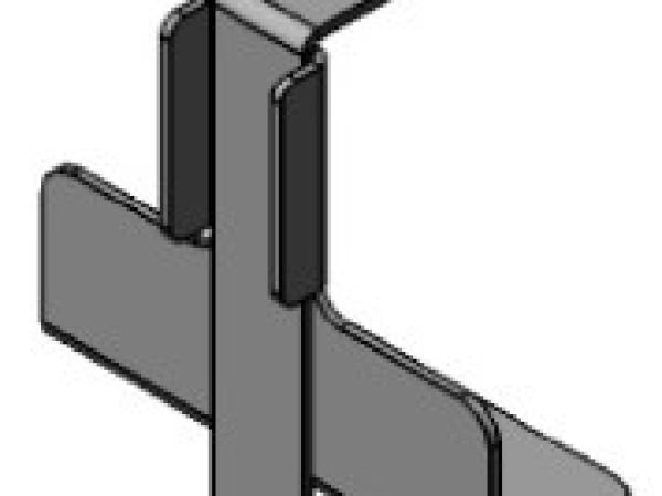 LivinRoof Radius End Bracket