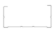 LivinRoof Tie Bar Bolster Cap 6m