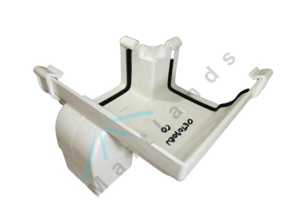 90 Degree Angle With Trunk Outlet.