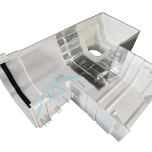 90 Degree Stop End Outlet (265mm).