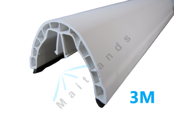 Chambered Dome Transom Top Cap (25mm) 3M.