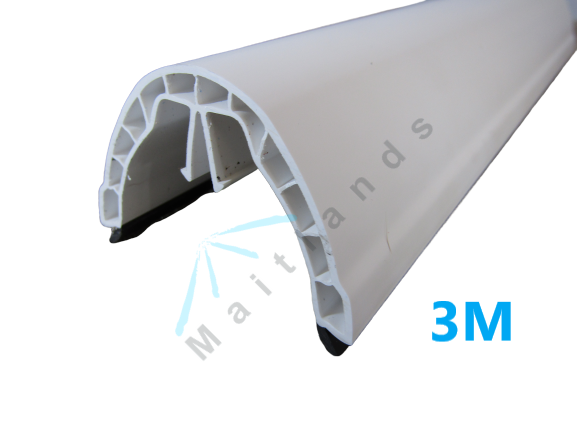 Chambered Dome Transom Top Cap (35mm) 3M.