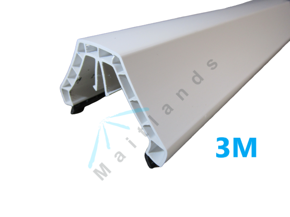 Chambered Bevel Transom Top Cap (25mm) 3M.