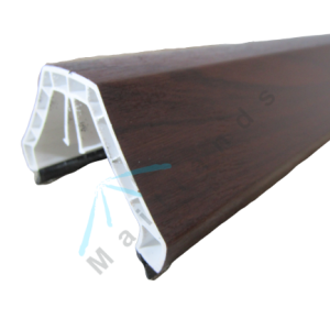 Chambered Bevel Transom Top Cap (25mm) 3M.