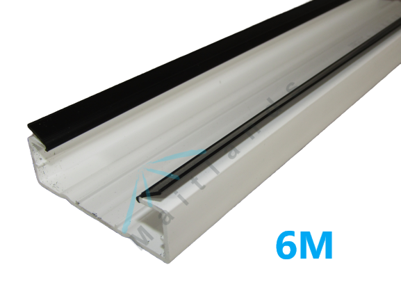 6M Glazing Bar Under Cladding.